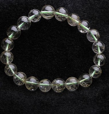 東?？h盛飾珠寶 批發(fā)供應(yīng)純天然綠發(fā)晶手鏈，品質(zhì)保障，實(shí)物實(shí)拍